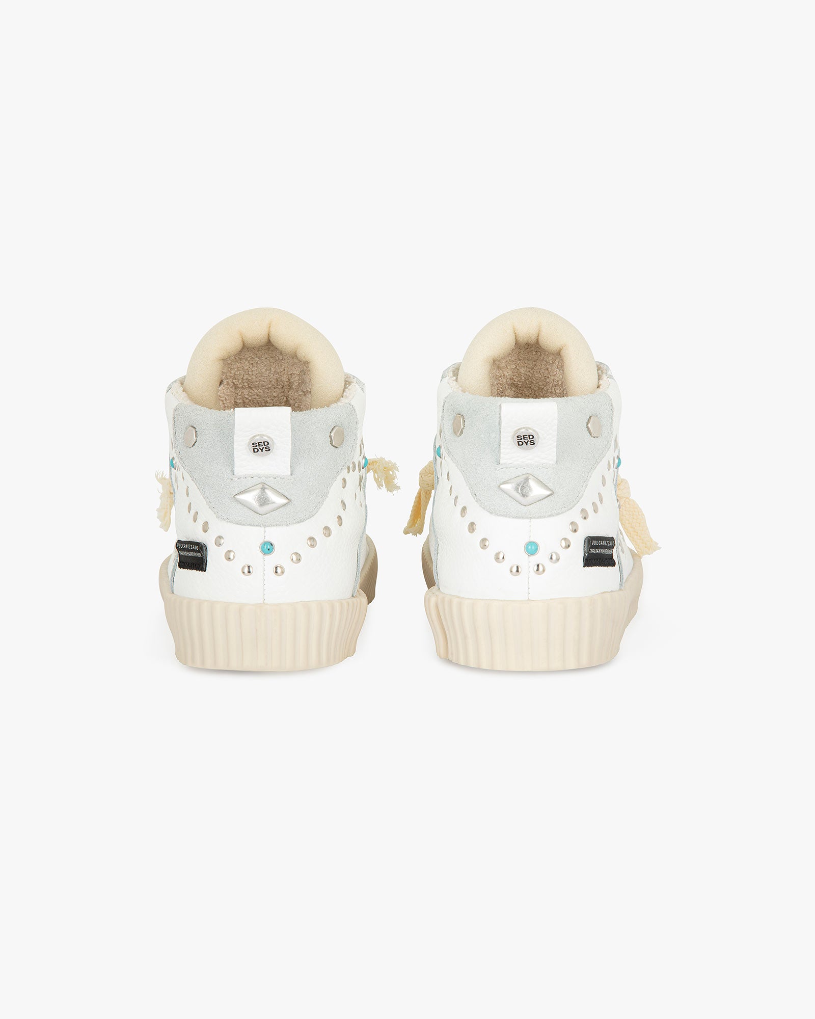 Wavy Leather White Rodeo