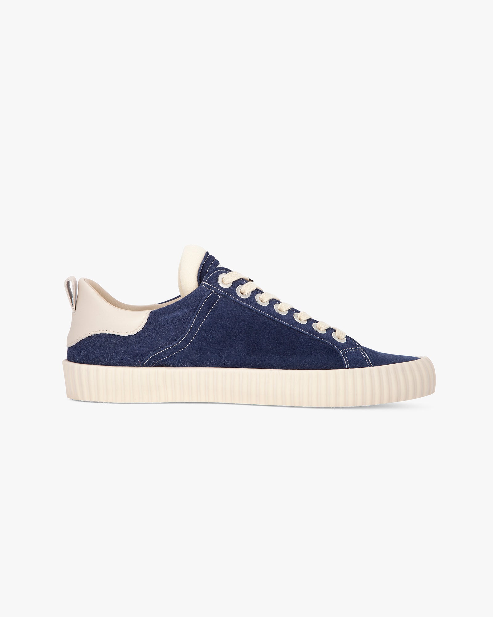 Wavy Suede Blue