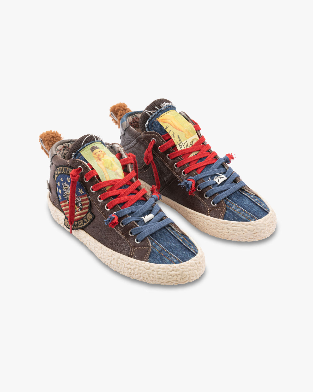 Wavy High "Top Gun 40th Anniversary" Leather Brown