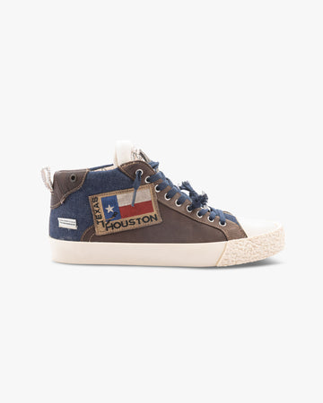 Wavy High "Goose 40th Anniversary" Leather Brown