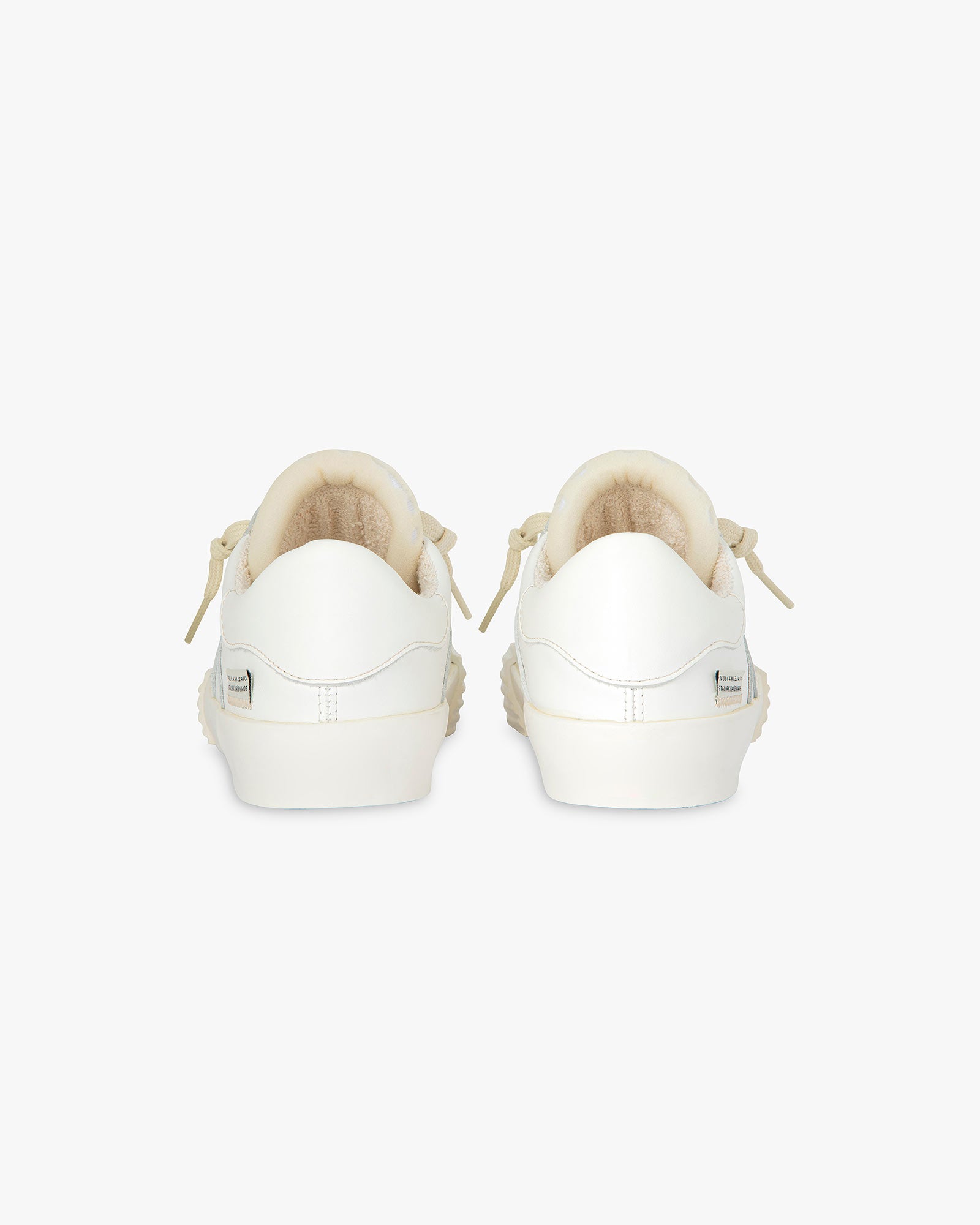 Wavy Shell Leather White