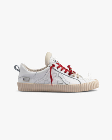 Wavy Leather White Embroidery 2R