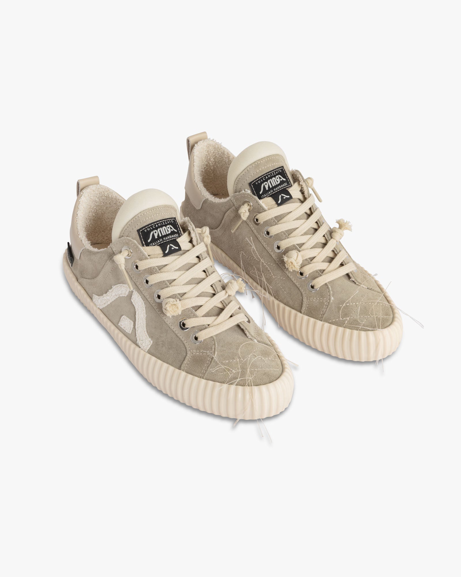 Wavy Suede Sand Embroidery