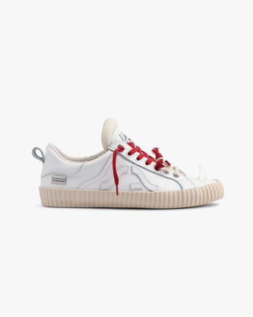Wavy Leather White Embroidery 2R