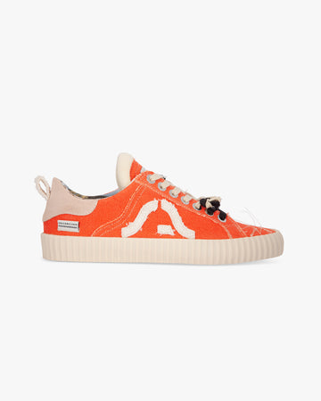 Wavy Olona Orange Red