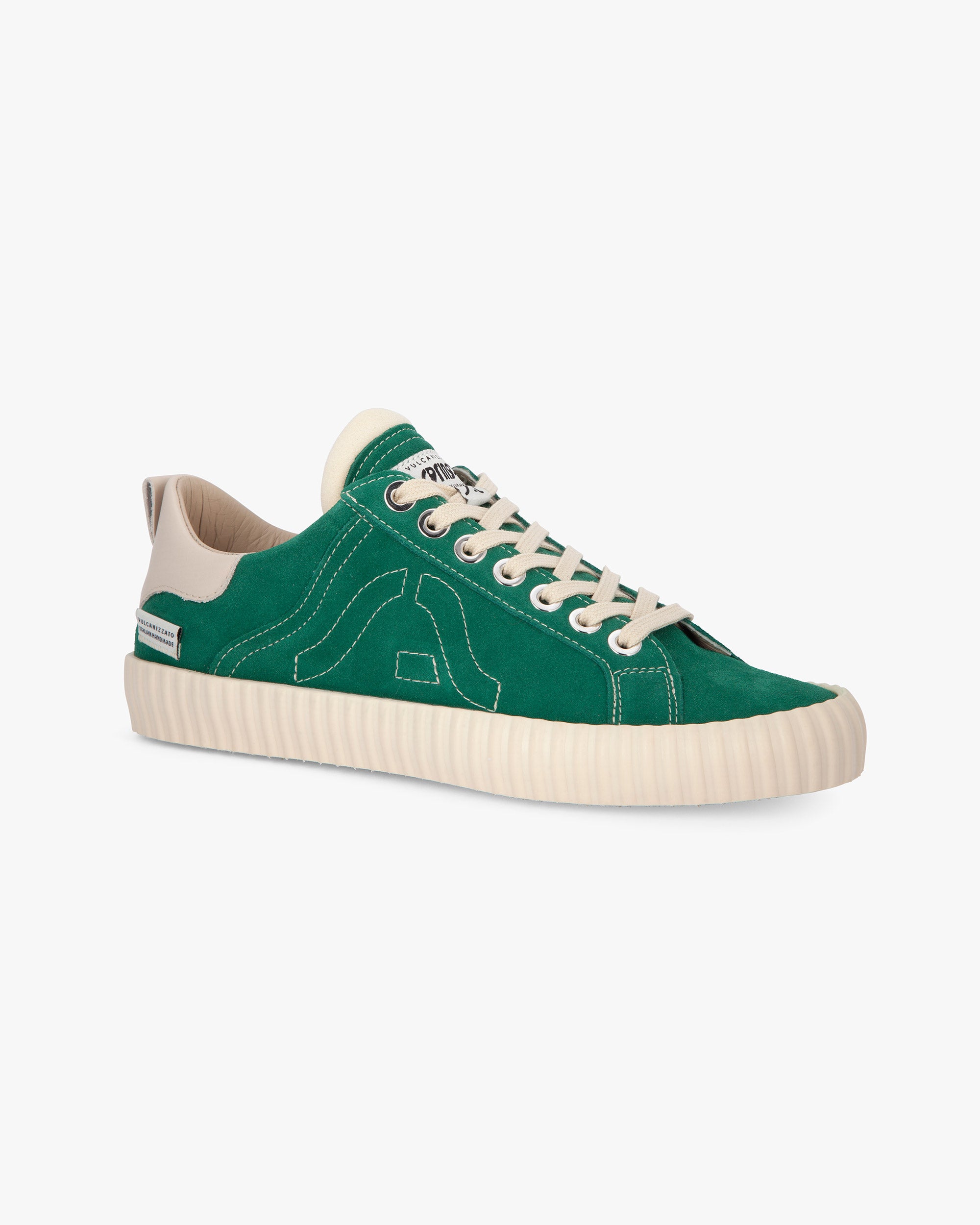 Wavy Suede Dark Green