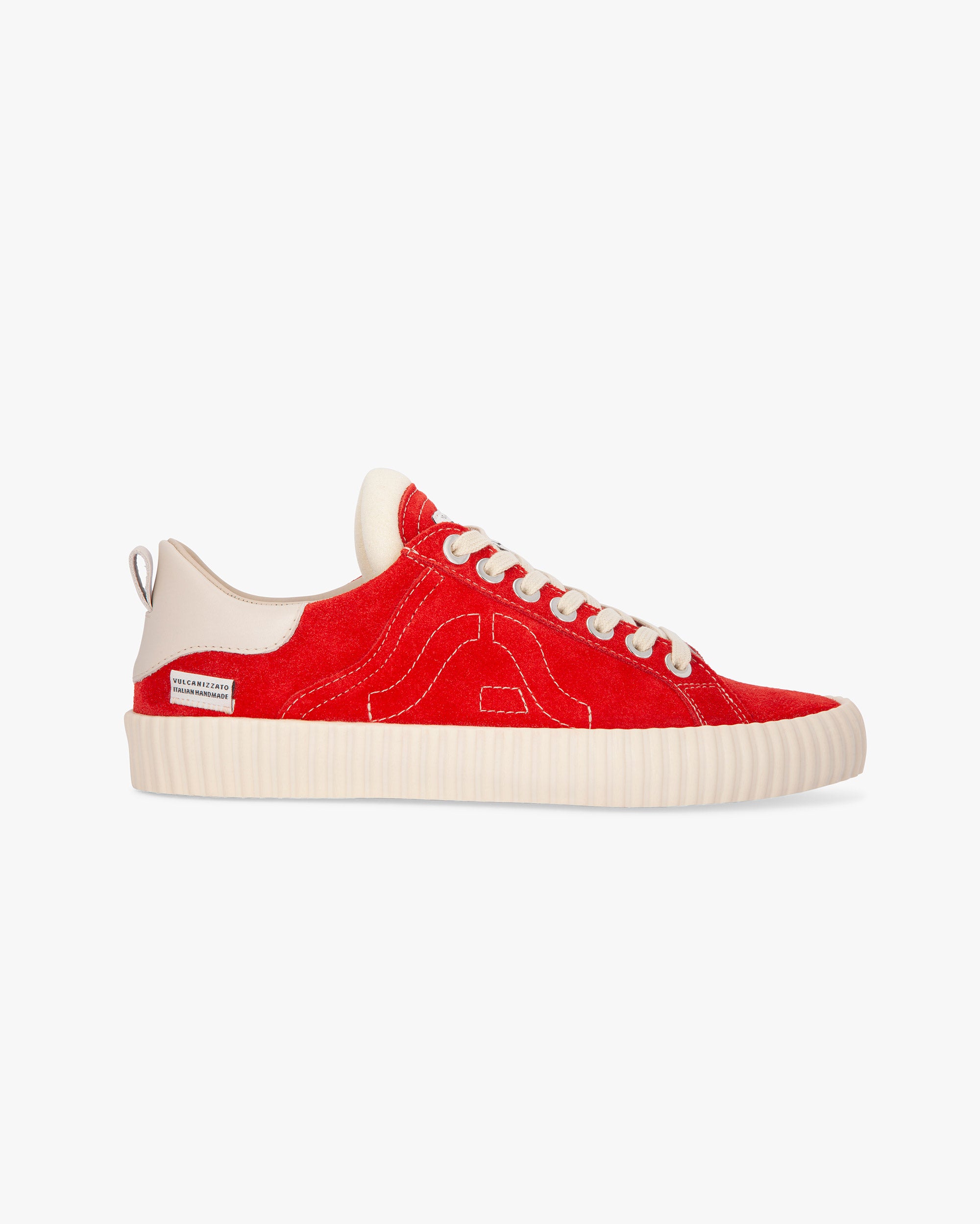 Wavy Suede Red