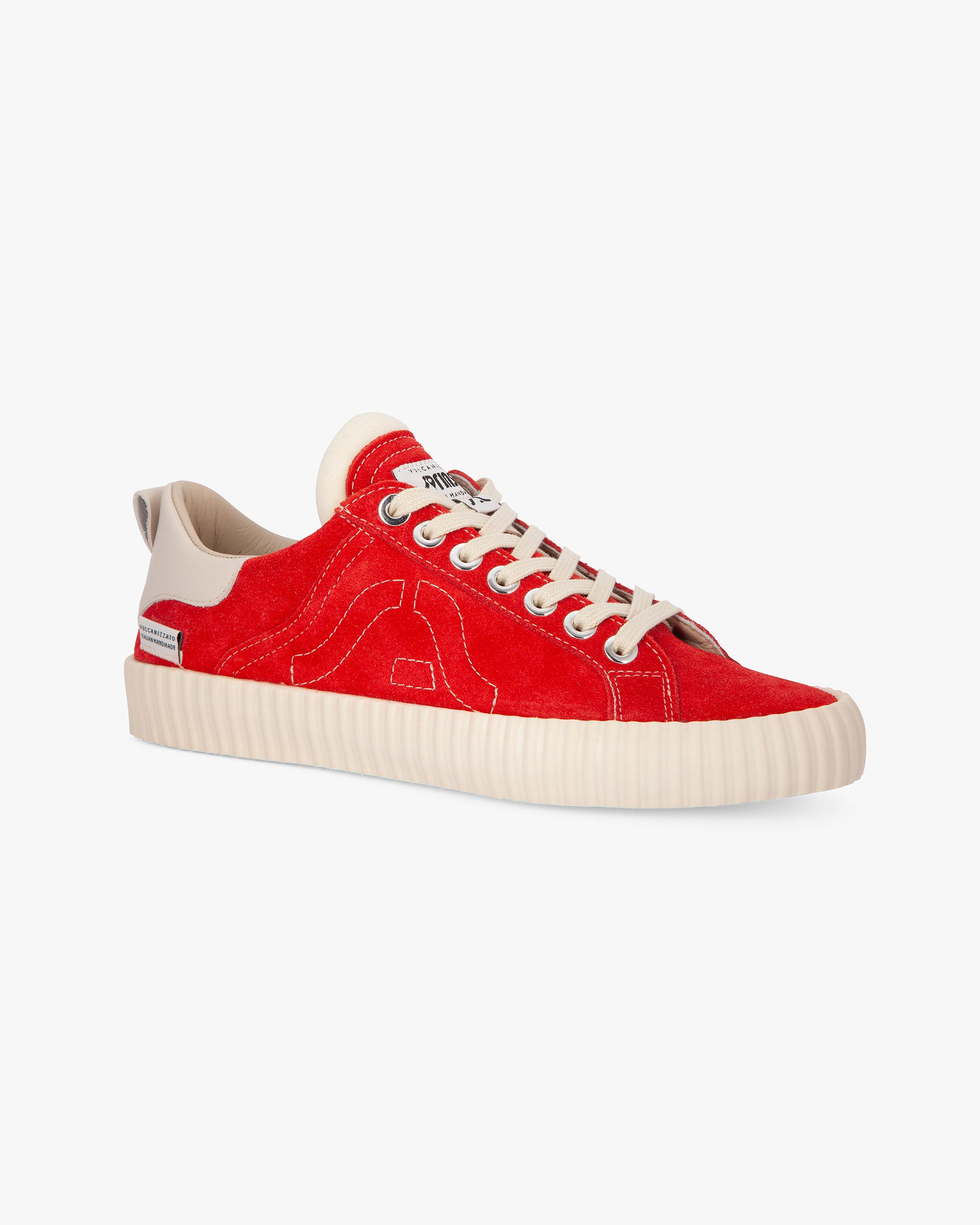 Wavy Suede Red