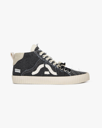 Wavy Olona Black High Top