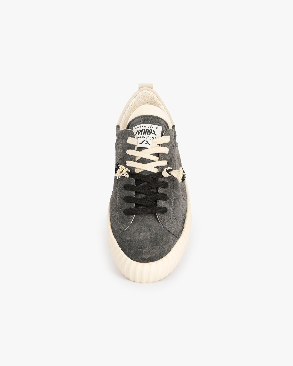 Springa Sko Sneakers Wavy Suede Grey – Springa