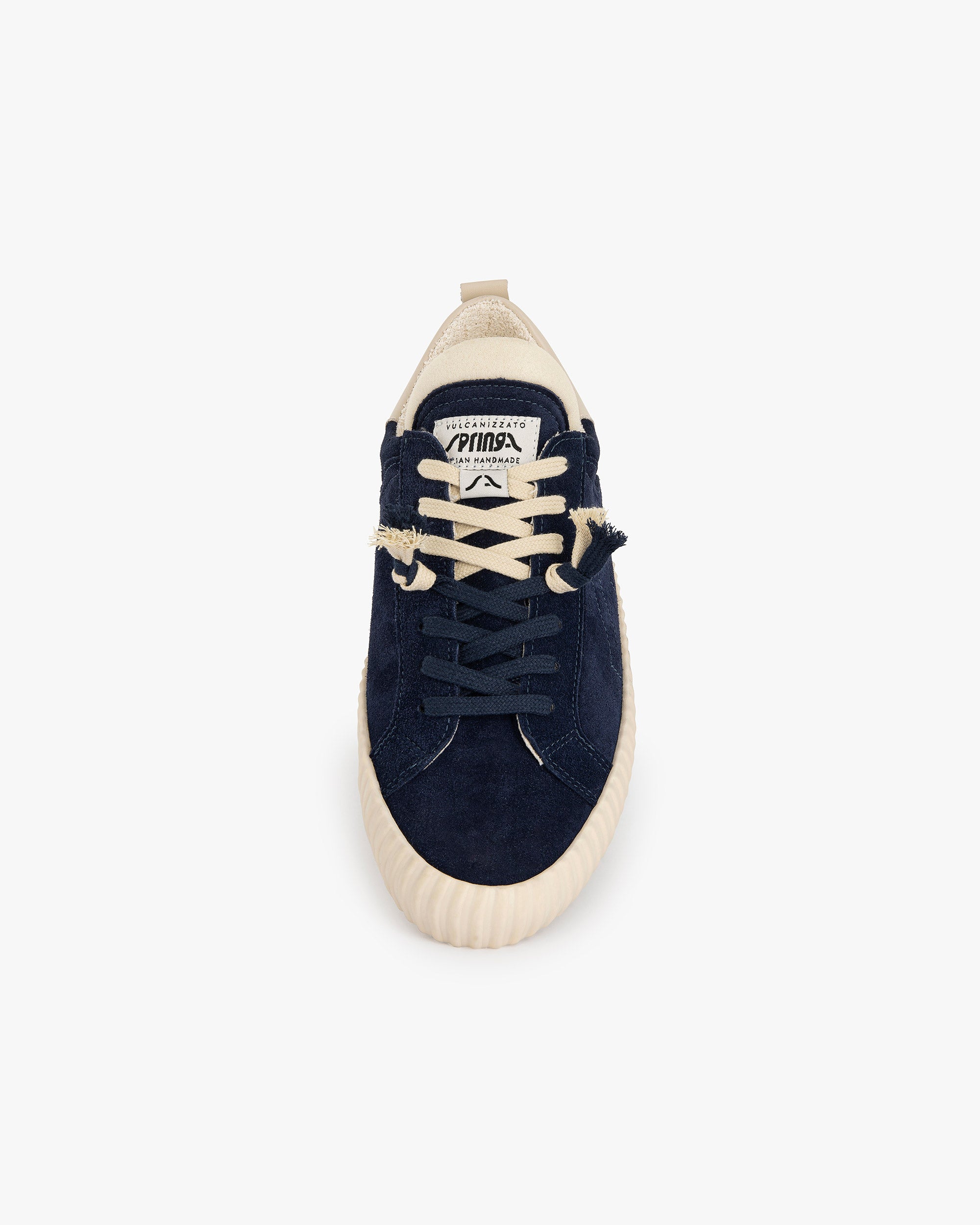 Wavy Suede Dark Blue