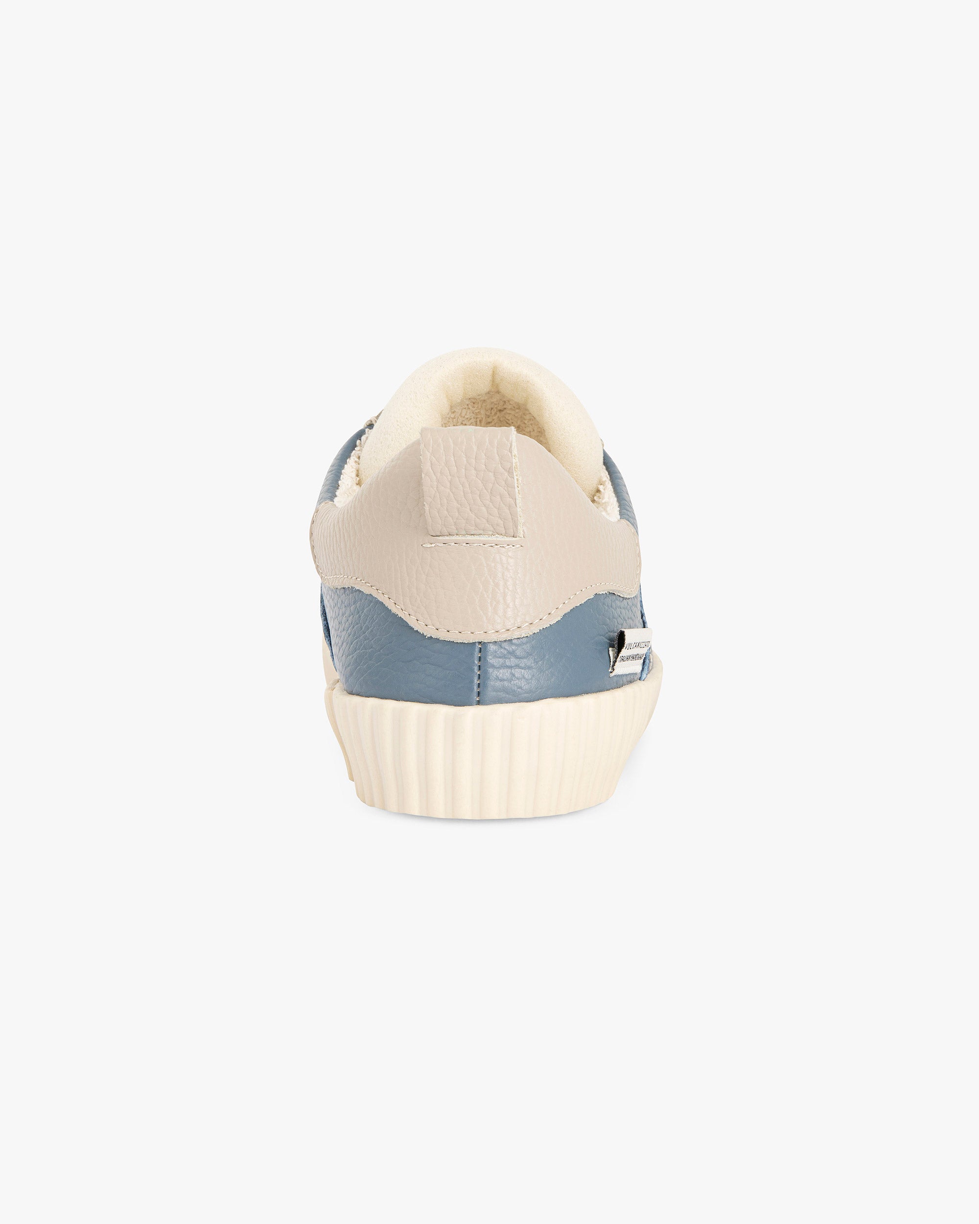 Wavy Leather Multicolor Blue