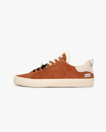 Wavy Suede Terracotta