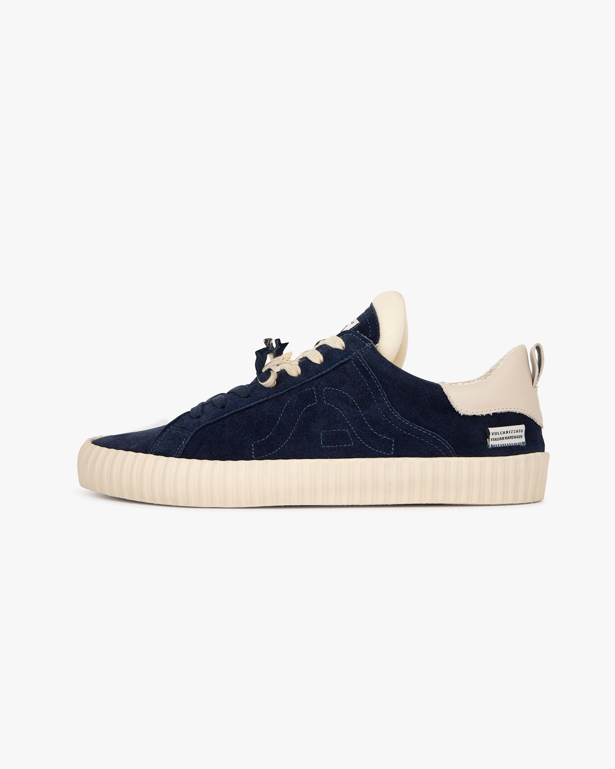 Wavy Suede Dark Blue
